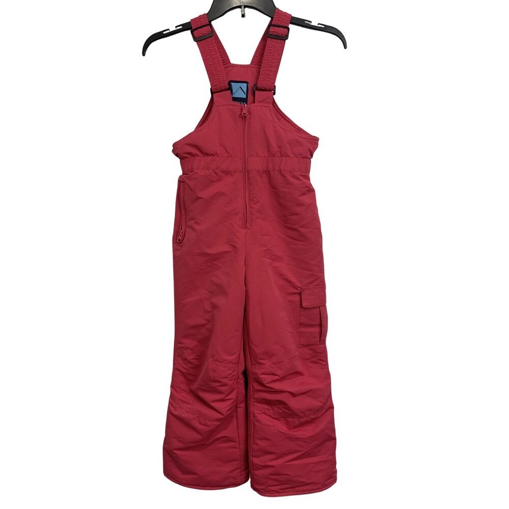 Iceburg Girls M (6/6X) Winter Outdoor Snowboard Ski Bibs Pink‎